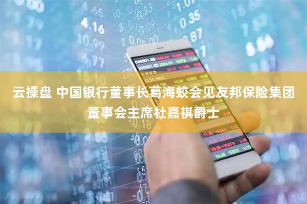云操盘 中国银行董事长葛海蛟会见友邦保险集团董事会主席杜嘉祺爵士